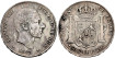 Cy16635.-ALFONSO XII 50 Ctv. Weight 1883 Manila.- MBC+