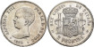 Cy16690.-ALFONSO XIII 2 Pesetas 1892(18-92) -P.G.M.- EBC+
