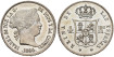 Cy16158.-ISABEL II - 4 Reales 1864 Madrid.- SC
