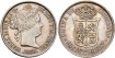Cy16175.-ISABEL II - 40 Ctm. Coat of arms 1868 (18-68) Madrid.-EBC
