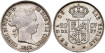 Cy16176.-ISABEL II - 20 Ctm. Weight 1868 Manila.-EBC
