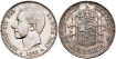 Cy16570I.-ALFONSO XII 1 Peseta 1883(18-83)- M.S.M.- EBC+