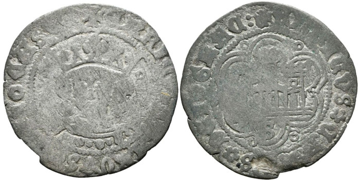 ENRIQUE IV de CASTILLA Y LEON 1454/1474 .-  Cuartillo, Sevilla