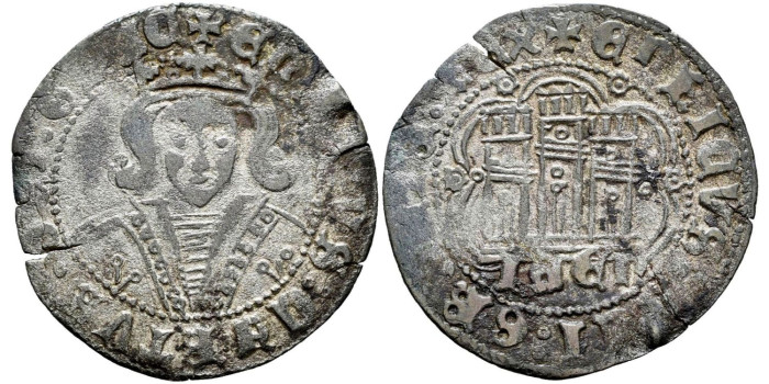 ENRIQUE IV de CASTILLA Y LEON 1454/1474 .-  Cuartillo, Jaen