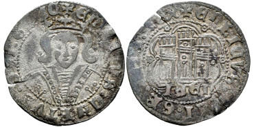 ENRIQUE IV de CASTILLA Y LEON 1454/1474 .-  Cuartillo, Jaen