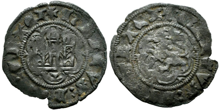 ENRIQUE III de CASTILLA Y LEON 1390/1406 .-  Blanca, Cuenca