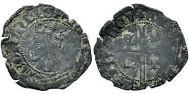 ENRIQUE II de CASTILLA  1368/1379 .-  Cruzado, Burgos