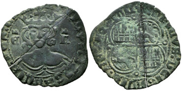 ENRIQUE II de CASTILLA  1368/1379 .-  Real