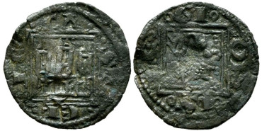 ALFONSO X de CASTILLA Y LEON  1252/1284 .-  Obolo -  Cuenca