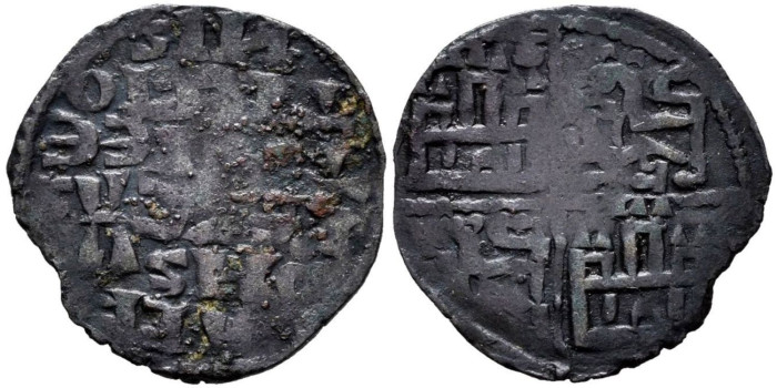 ALFONSO X de CASTILLA Y LEON  1252/1284 .-  Dinero -  Coruña