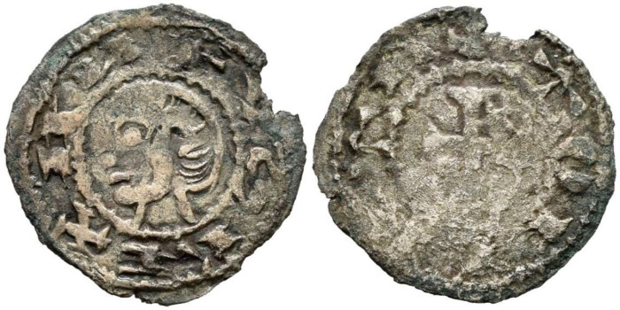 ALFONSO VIII de CASTILLA  1155/1214 .-  0bolon