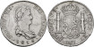 Cy15125.- Fernando VII 8 Reales 1818 Guadalajara F.S.  MBC+