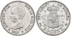 Cy16660.- ALFONSO XIII - 50 Ctm 1892 (2-2) MADRID PGM.  SC