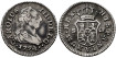 Cy10382.- CARLOS III - 1/2 Real 1774 SEVILLA CF.  EBC-