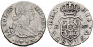 CARLOS IV - 1/2 Real 1793 MADRID MF.  EBC