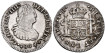 CARLOS IV - 1/2 Real 1808 MEXICO TH.  SC-