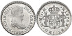 Cy14318.- FERNANDO VII - 1/2 Real 1820 GUATEMALA M. SC