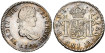 Cy14332.- FERNANDO VII - 1/2 Real 1823 POTOSI P.J. SC+