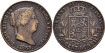 Cy15782.- ISABEL II - 25 Ctm. From Real 1863 BARCELONA. MBC+