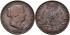 Cy15784.- ISABEL II - 25 Ctm. De Real 1864 BARCELONA.  EBC-