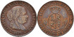 Cy15795.- ISABEL II - 2 1/2 Ctm. De Escudo 1867 SEGOVIA OM.  SC