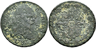 Cy10273.-CARLOS III - 8 Maravedis 1783 Segovia - BC