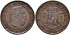 Cy16539h.- CARLOS VII 5 Centimos 1875 Belgica. Oñate MBC+