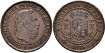 Cy16539h.- CARLOS VII 5 Centimos 1875 Belgica. Oñate MBC+