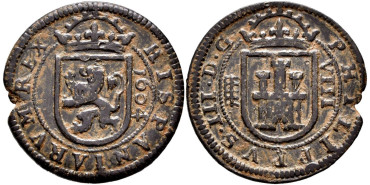 Cy04126.- FELIPE III - 8 Maravedís 1604 Segovia - MBC