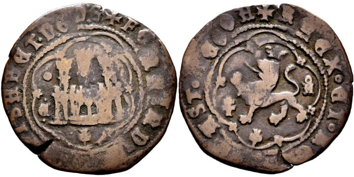 Cy002374.- REYES CATOLICOS - 4 Maravedís Cuenca -MBC-