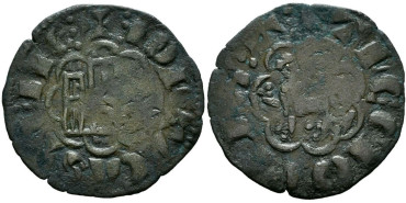 ALFONSO X de CASTILLA Y LEON  1252/1284 .-  Noven -  dos puntos