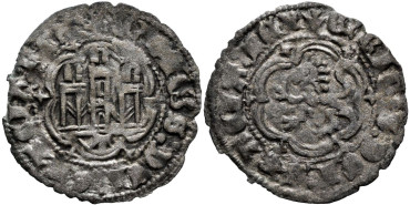 ENRIQUE III de CASTILLA Y LEON 1390/1406 .-  Blanca, Toledo