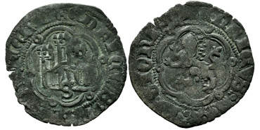 ENRIQUE III de CASTILLA Y LEON 1390/1406 .-  Blanca, Sevilla