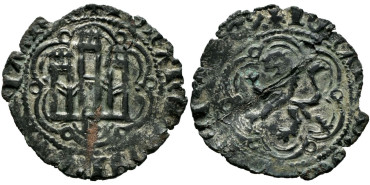 JUAN II de CASTILLA Y LEON 1406/1454 .-  Blanca, Burgos