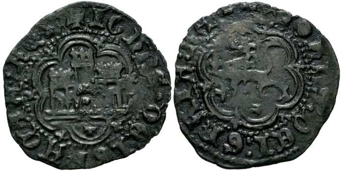 JUAN II de CASTILLA Y LEON 1406/1454 .-  Blanca, Toledo