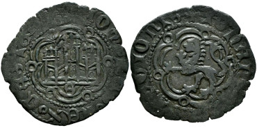 JUAN II de CASTILLA Y LEON 1406/1454 .-  Blanca, Sevilla