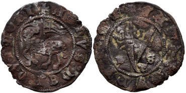 JUAN I de CASTILLA Y LEON 1379/1390 .-  Blanca, Burgos