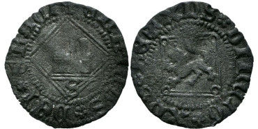 ENRIQUE IV de CASTILLA Y LEON 1454/1474 .-  Dinero, Sevilla