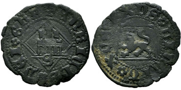ENRIQUE IV de CASTILLA Y LEON 1454/1474 .-  Dinero, Sevilla