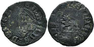 ENRIQUE IV de CASTILLA Y LEON 1454/1474 .-  Dinero, Sevilla