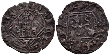 ENRIQUE IV de CASTILLA Y LEON 1454/1474 .-  Dinero, Toledo
