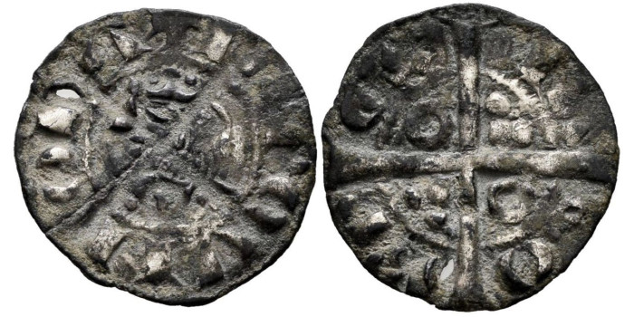 JAIME II de ARAGON Y CATALUÑA 1291/1327 .-  Dinero, Barcelona