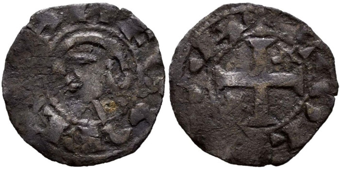 ALFONSO I de ARAGON Y PAMPLONA 1104/1134 - Dinero - Toledo
