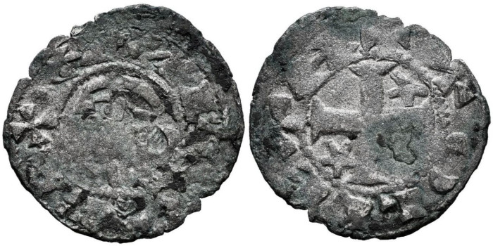 ALFONSO I de ARAGON Y PAMPLONA 1104/1134 - Dinero - Toledo