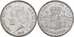 Cy16702F.-ALFONSO XIII 5 Pesetas 1893 (18-93) P.G.V.- MBC+