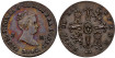 Cy15575K.- ISABEL II 2 Maravedis 1846 SEGOVIA.  SC