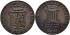Cy15847H.- ISABEL II 6 Cuartos 1838 Cataluña. EBC