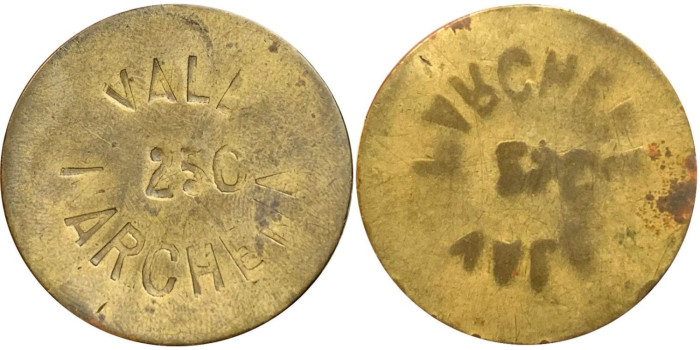 Cy16803.- AYUNTAMIENTO MARCHENA. 25 ctms - LATON