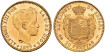 Cy16712.- ALFONSO XIII  20 pts 1899 *18*99 Madrid. SC-. ORO