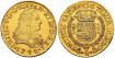 Cy09384.- FELIE V - 8 EscudoS 1742 MEXICO. MBC- ORO